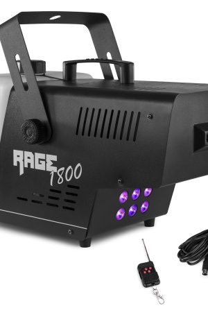 Beamz Rage 1800 LED Smoke Machine with Timer Controller